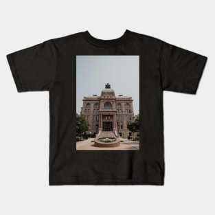 Tarrant County, Texas Courthouse Kids T-Shirt